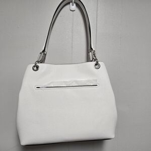 Michael Kors Collection White Shoulder Bag